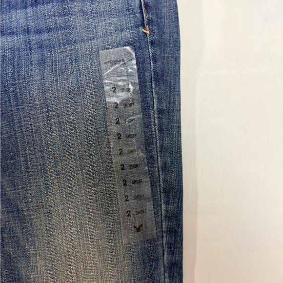 American Eagle Outfitters Size 2 Short Women's Dark Blue Skinny Jeans - Picture 11 of 11